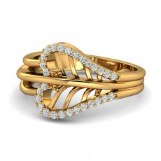 22K Gold Signature Ring Collection for Women's & Girl's